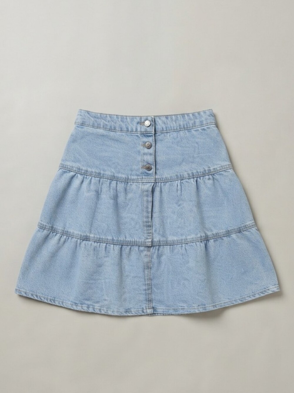 ​One Star Denim Skirt – Youth Size 10 (Fits Like Adult Small)